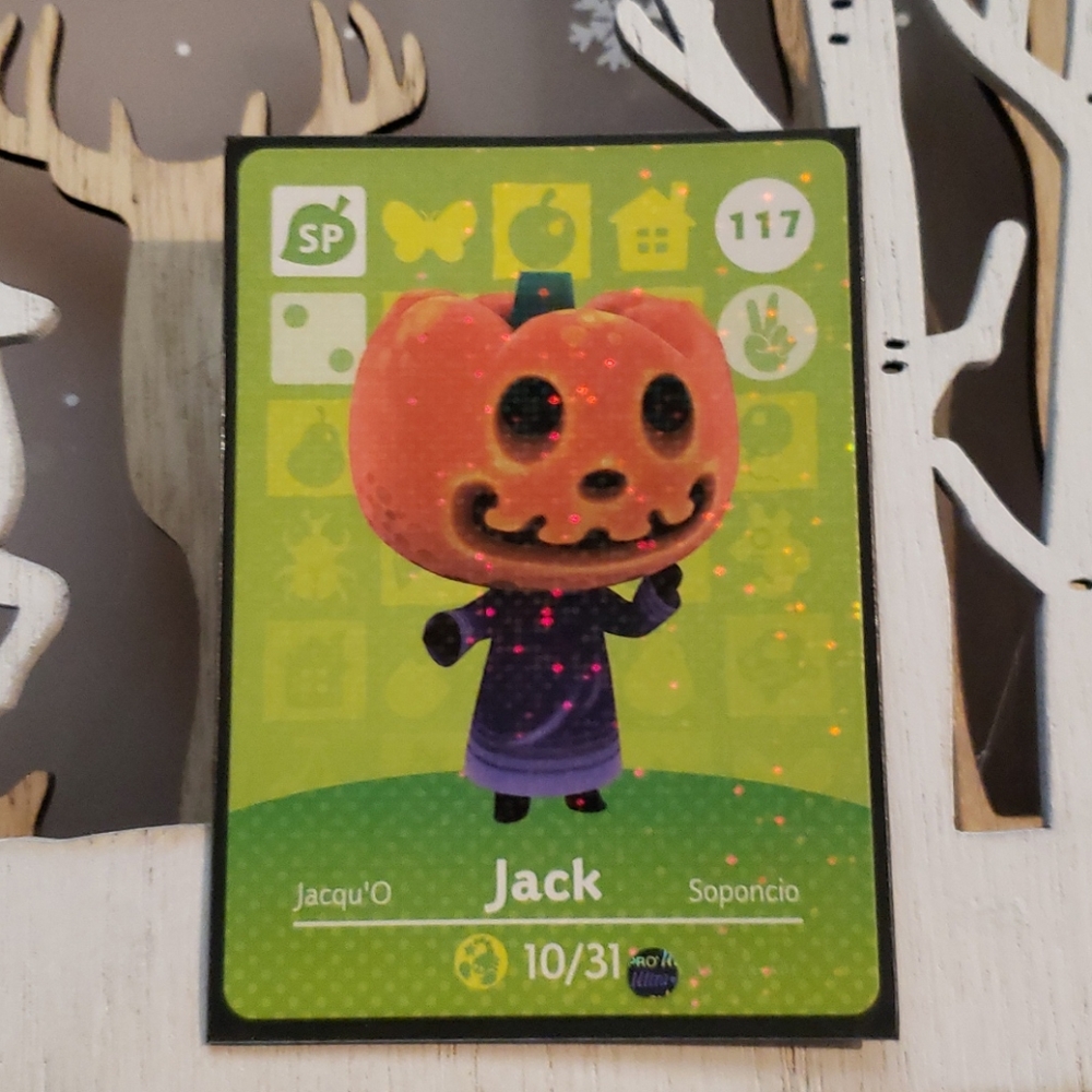 Genuine Animal Crossing amiibo card 117 Jack